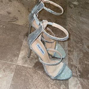 Steve Madden Pepin Metallic Heels Size 9, NO BOX